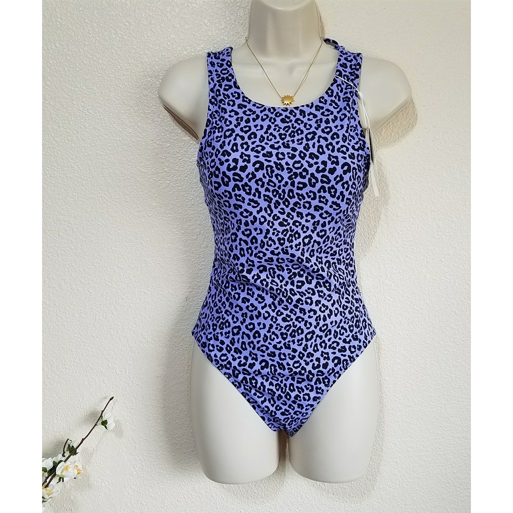 Buffbunny Leopard Print One-Piece Swimsuit